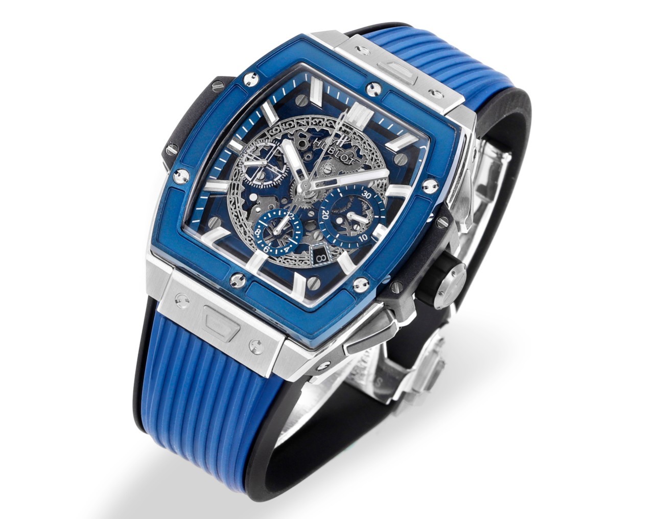 Hublot Spirit of Big Bang Textured Rubber Strap(1:1 replica)