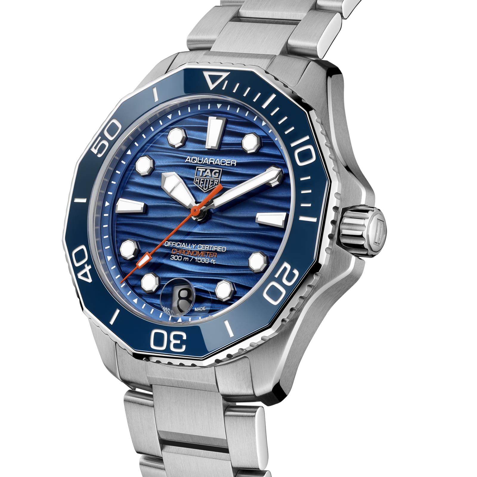 TAG Heuer Replica Watch Aquaracer Professional 300 Date Automatic 42 mm Steel(1:1 replica)