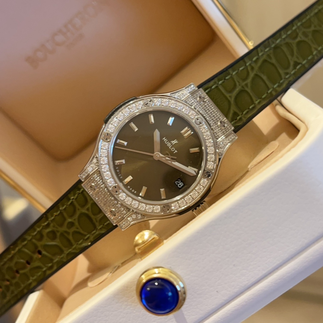 Hublot Classic 33mm High-End Women's Watch(1:1 replica)