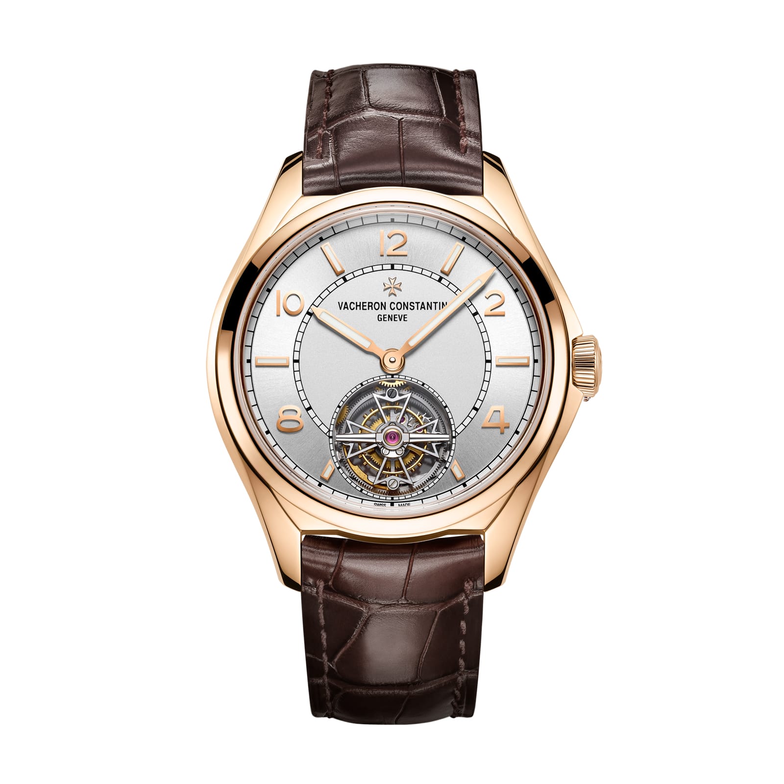 Replica Watches Fake Vacheron Constantin Fiftysix tourbillon 41 MM PINK GOLD(1:1 replica)