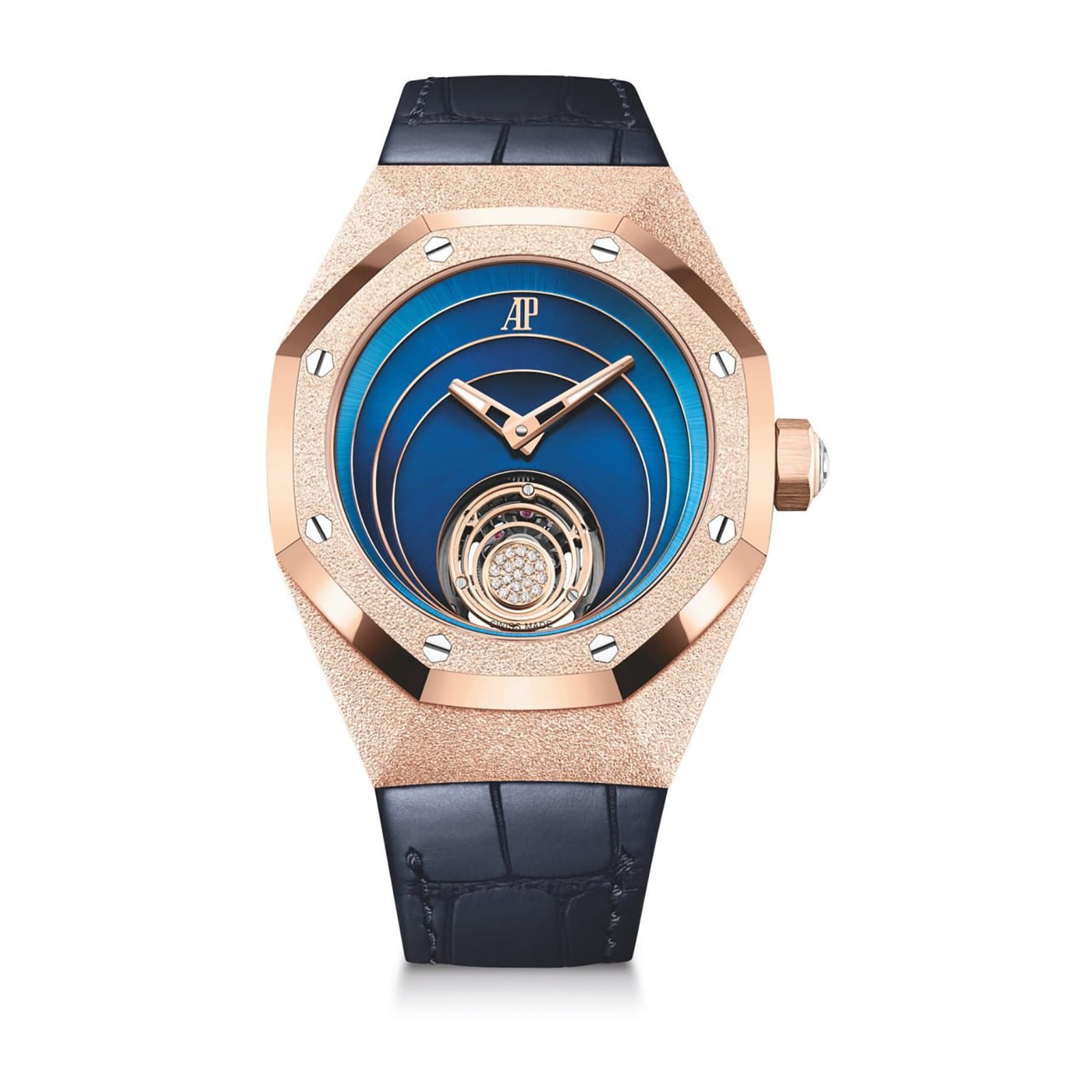 Audemars Piguet Replica Watch Royal Oak Concept Frosted Gold Flying Tourbillon(1:1 replica)