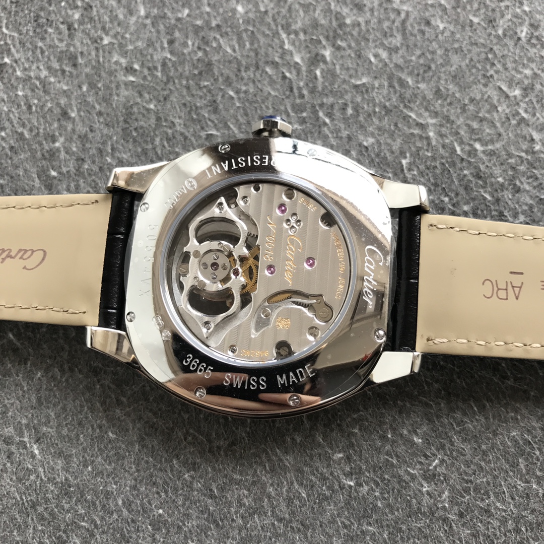 DRIVE DE CARTER - Reference W4100013BBR - Cartier One Piece Tourbillon(1:1 replica)