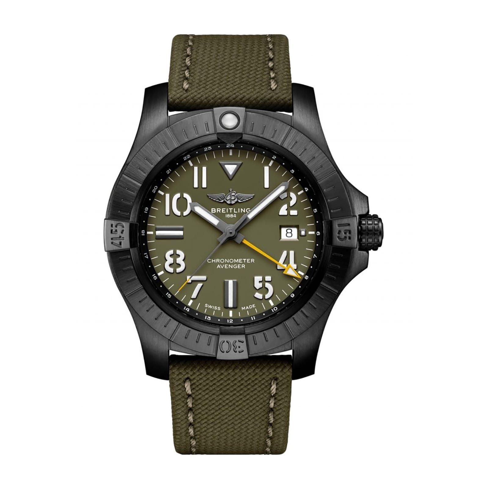 Fake Breitling Replica Watches Avenger Automatic Gmt 45 Night Mission Limited Edition(1:1 replica)