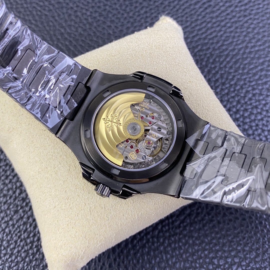 Best Fake Patek Philippe Replica Watch Nautilus All Carbon Black The Black Grail Project(1:1 replica)
