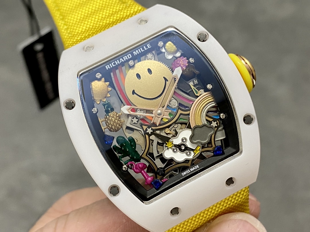 Fake Richard Mille Replica Watch RM 88 Automatic Winding Tourbillon Smiley Limited Edition(1:1 replica)