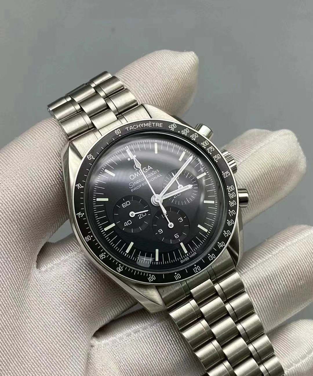 OMEGA Omega Speedmaster Series Moon Watch Master Chronometer Black Stainless Steel 42mm310.30.42.50.01.001(1:1 replica)