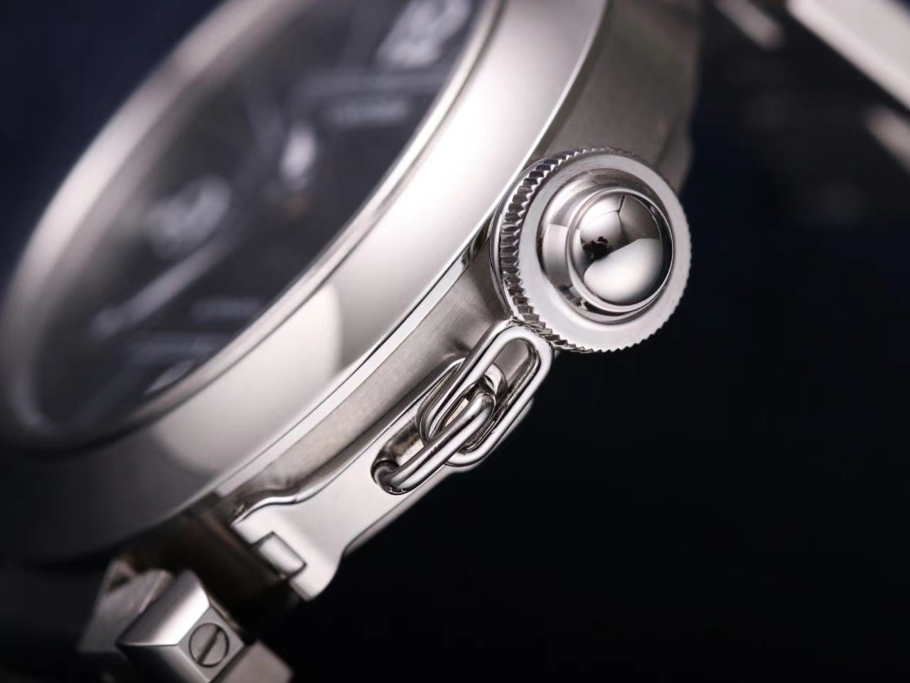 Cartier Pasha W31074M7 Ladies Automatic - Black(1:1 replica)