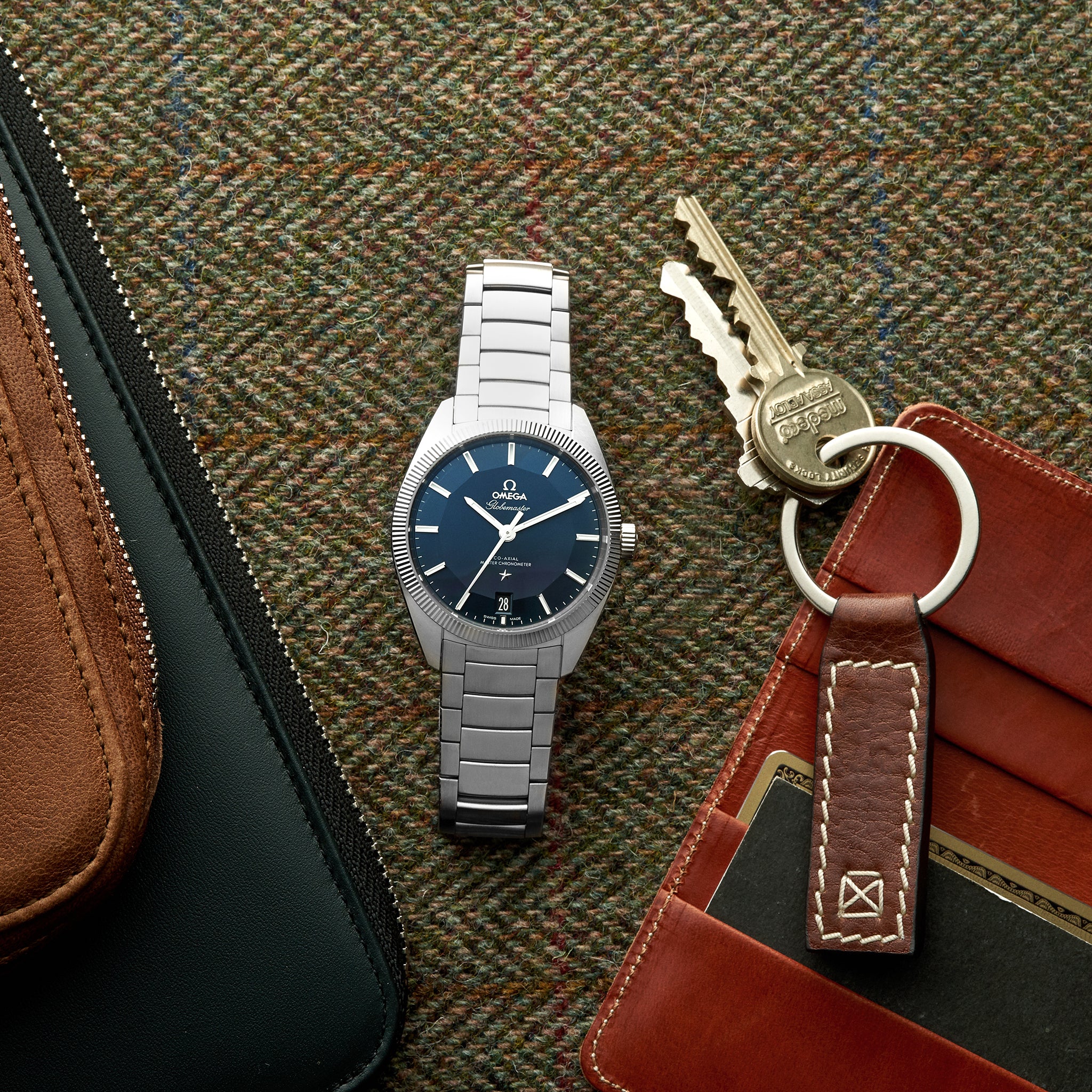 Constellation Globemaster Co-Axial Master Chronometer 39mm Blue Dial(1:1 replica)