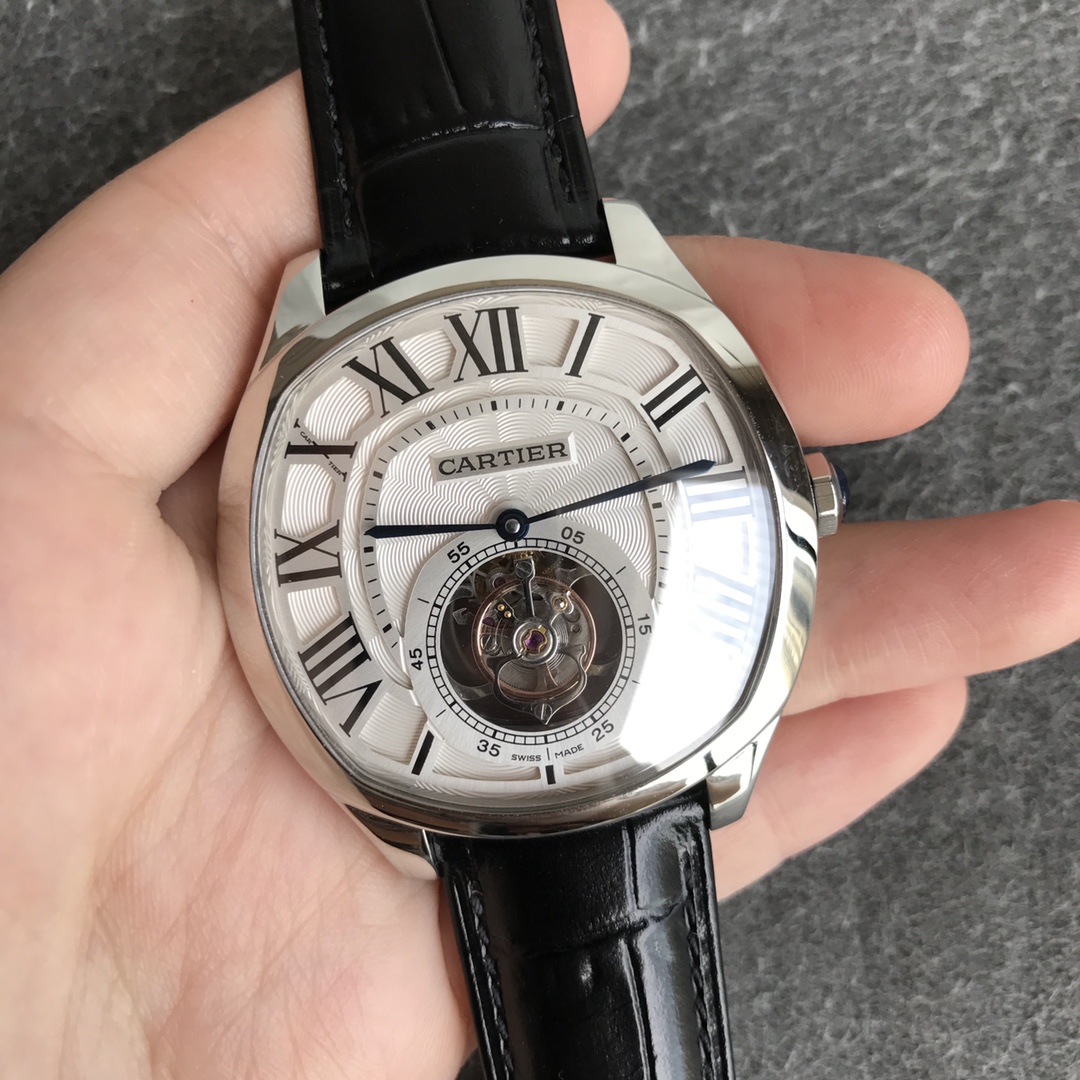 DRIVE DE CARTER - Reference W4100013BBR - Cartier One Piece Tourbillon(1:1 replica)