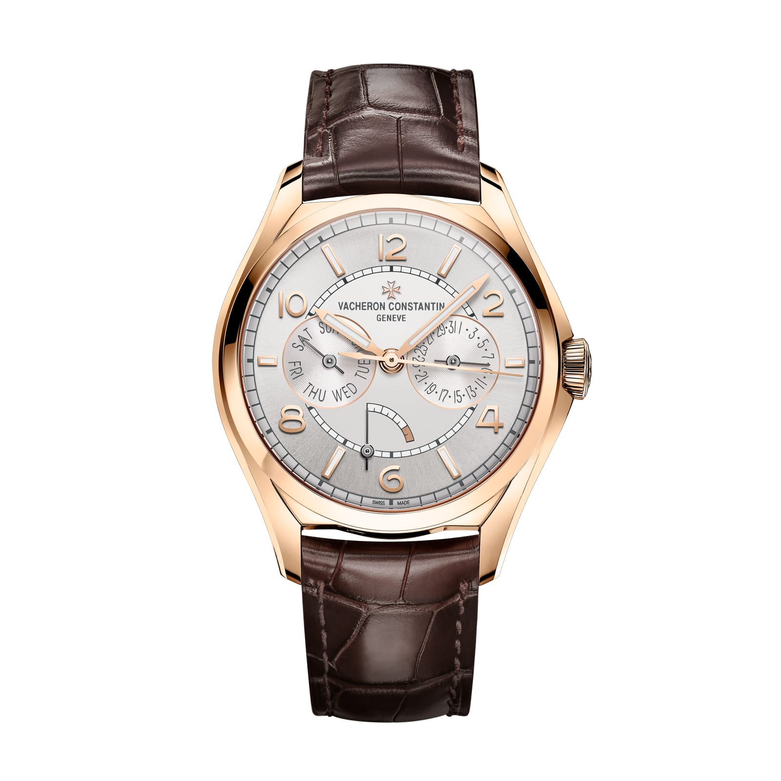 Replica Watches Fake Vacheron Constantin Fiftysix day-date 40 MM PINK GOLD(1:1 replica)
