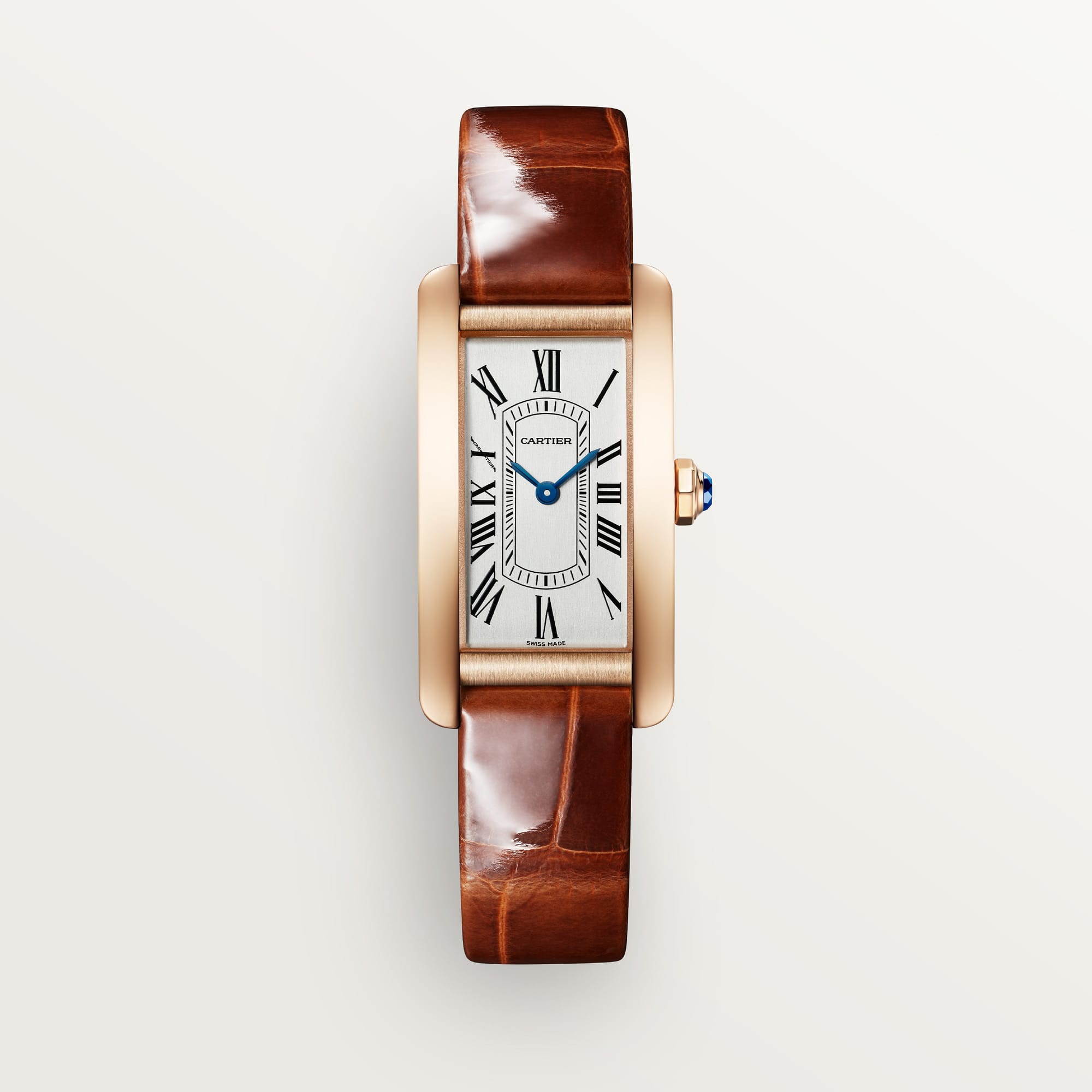 fake cartier watch Tank Americaine small model quartz movement(1:1 replica)
