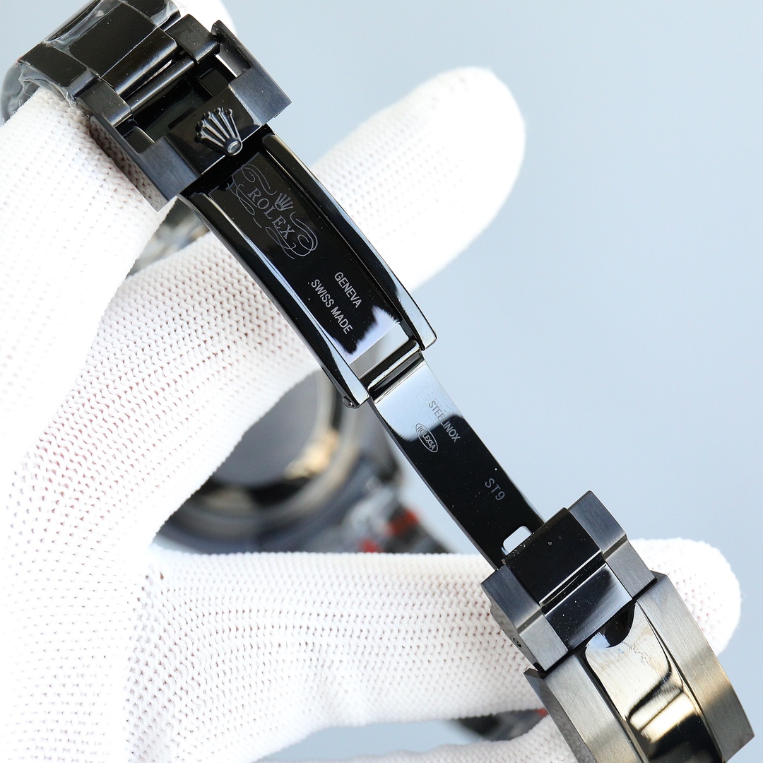 Rolex All Black Yacht Series - Versatile Limited Edition - Maximum Configuration - 40MM - Cyan(1:1 replica)