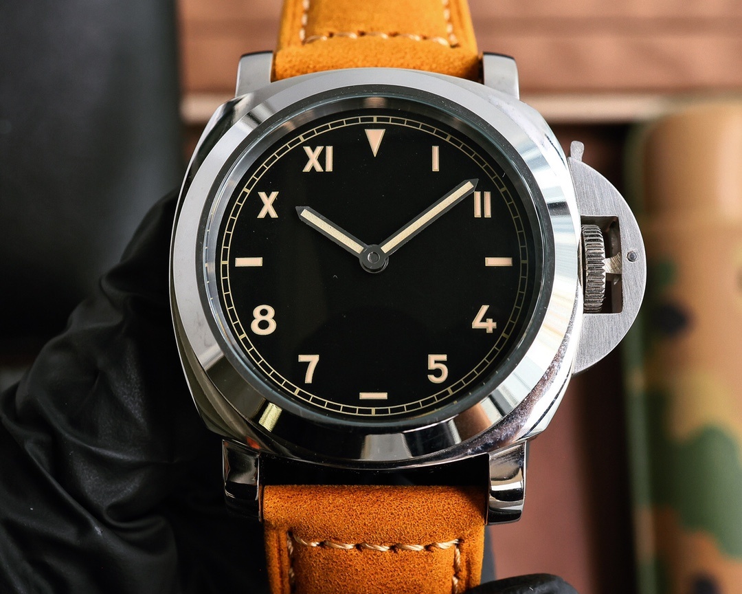 Panerai Luminor Marina 8 Days Manual-winding Black Dial 44 mm Men's Watch PAM00510(1:1 replica)