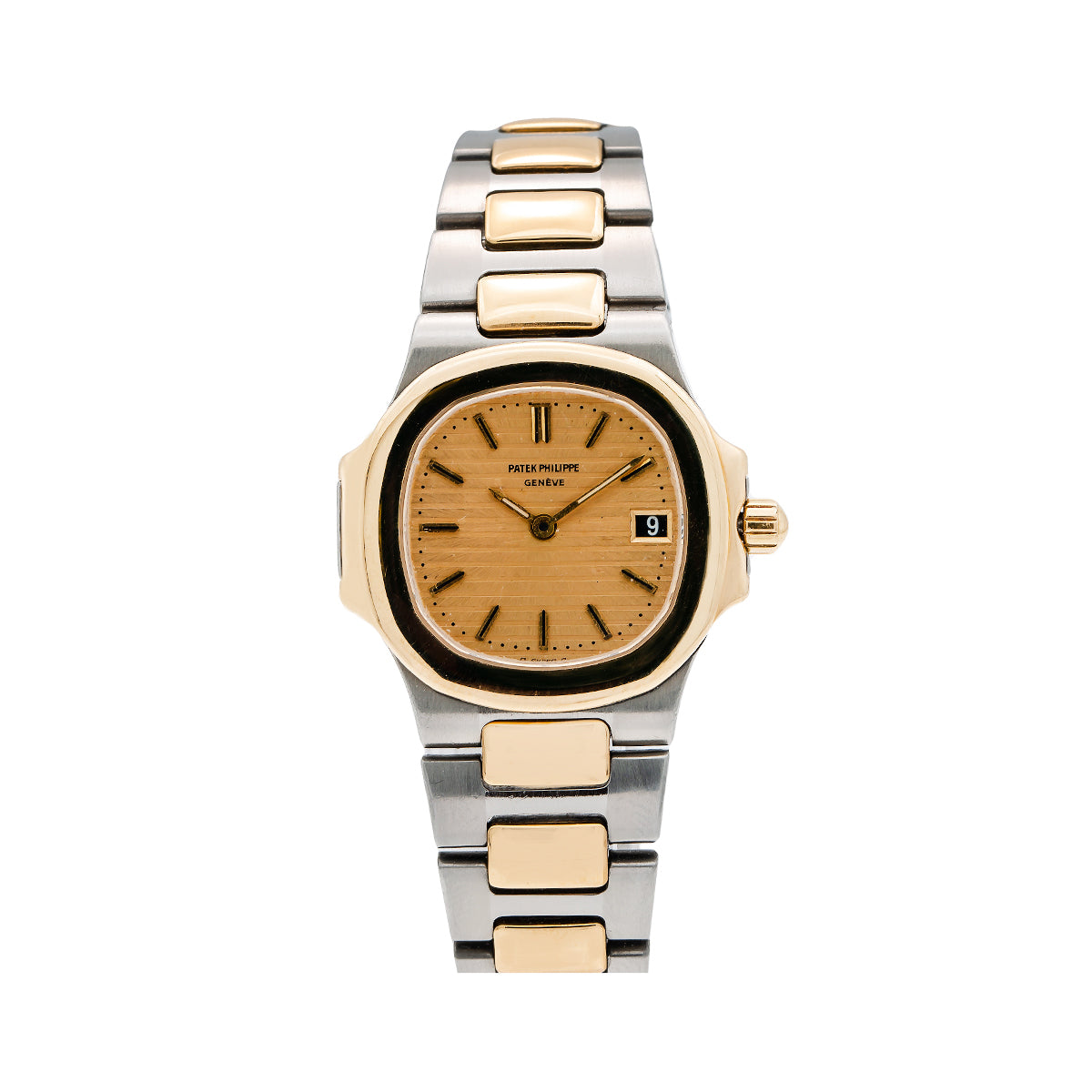 Patek Philippe Nautilus 4700 24MM Champagne Dial With Two Tone Bracelet(1:1 replica)