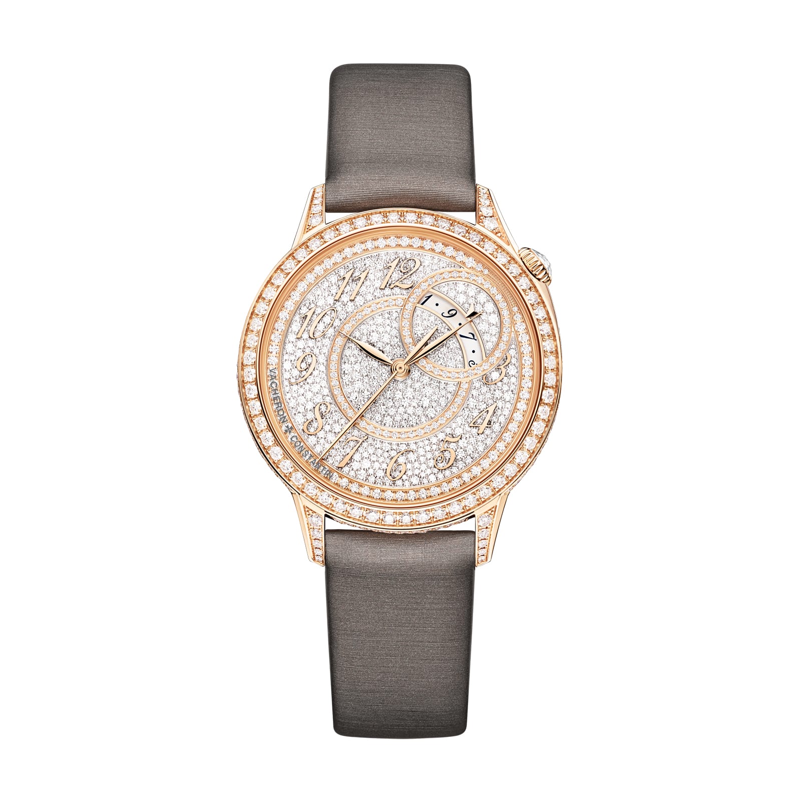 Replica Watches Fake Vacheron Constantin egerie self-winding 35 MM PINK GOLD(1:1 replica)