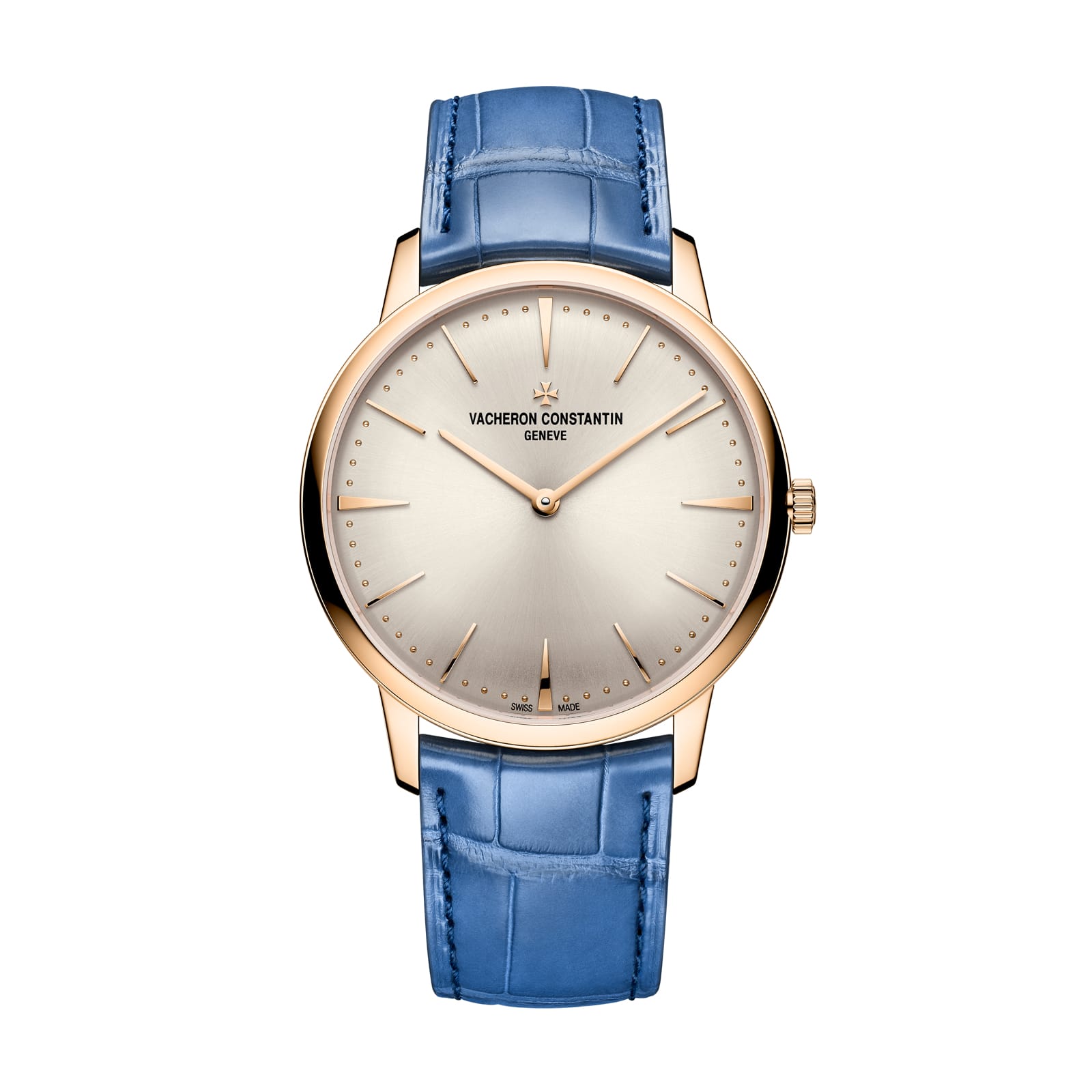 Replica Watches Fake Vacheron Constantin Patrimony manual-winding 39 MM PINK GOLD(1:1 replica)
