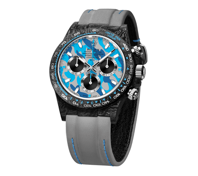 ROLEX Diw Daytona military blue 40mm oyster black(1:1 replica)