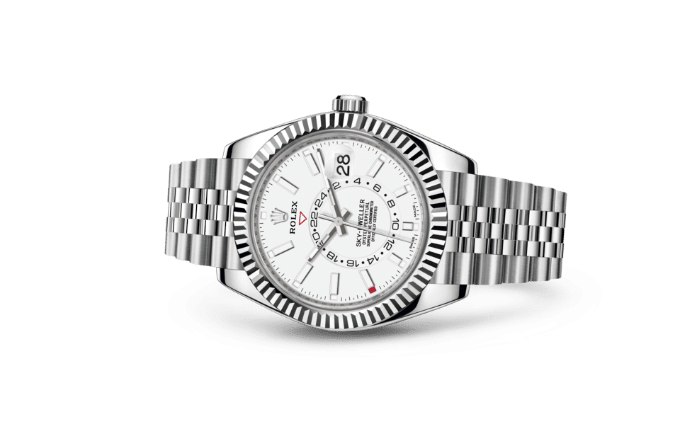 Rolex Sky-Dweller 42mm, Oystersteel and 18k White Gold, Ref# 326934-0001(1:1 replica)