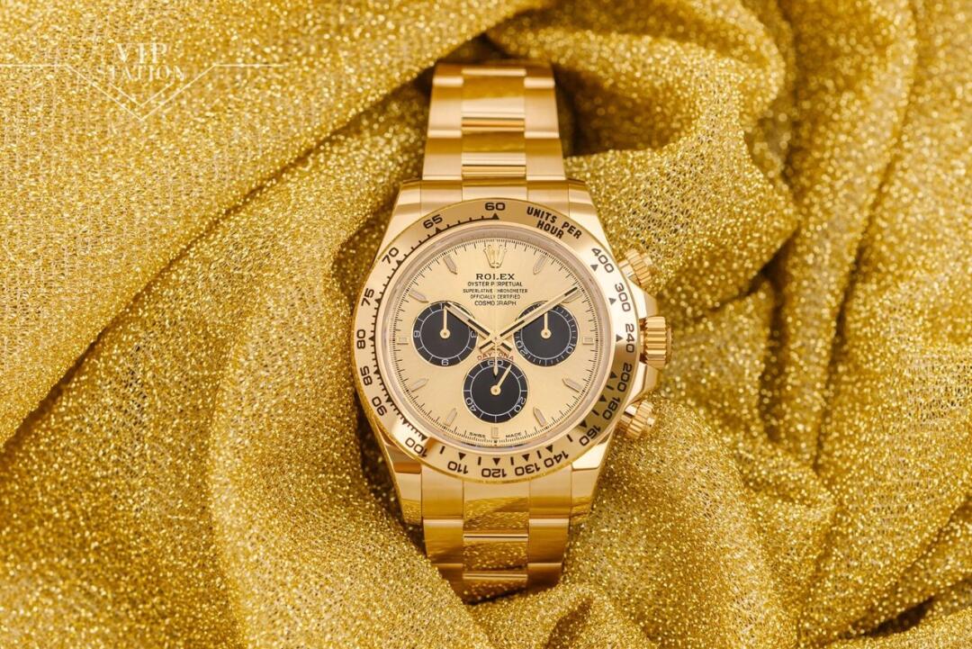 Rolex Cosmograph Daytona 40mm, 18k Yellow Gold, Ref# 126508-0006(1:1 replica)