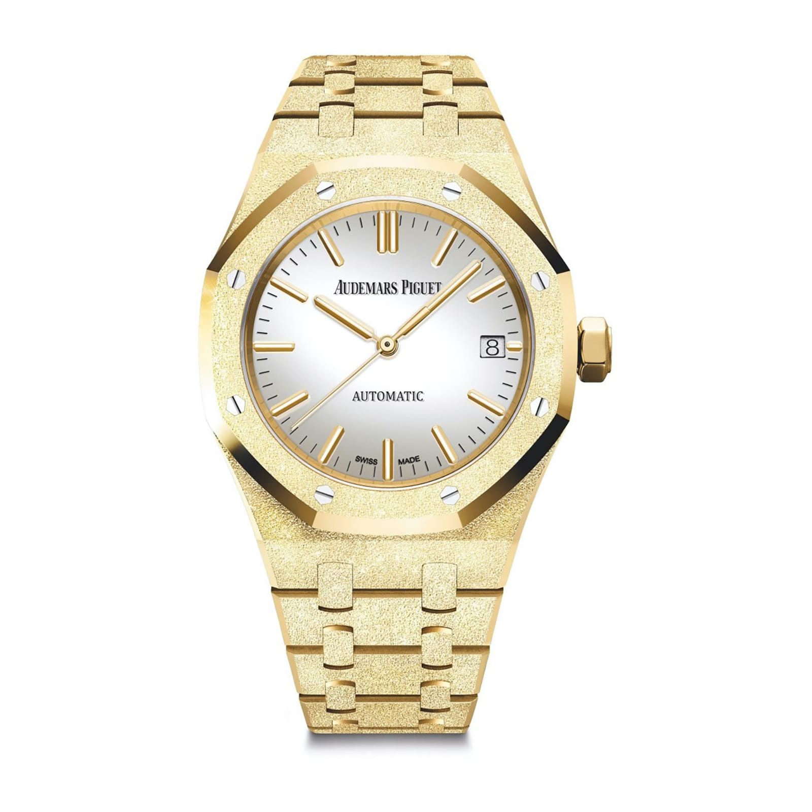 Audemars Piguet Replica Watch Royal Oak Frosted Gold Selfwinding(1:1 replica)