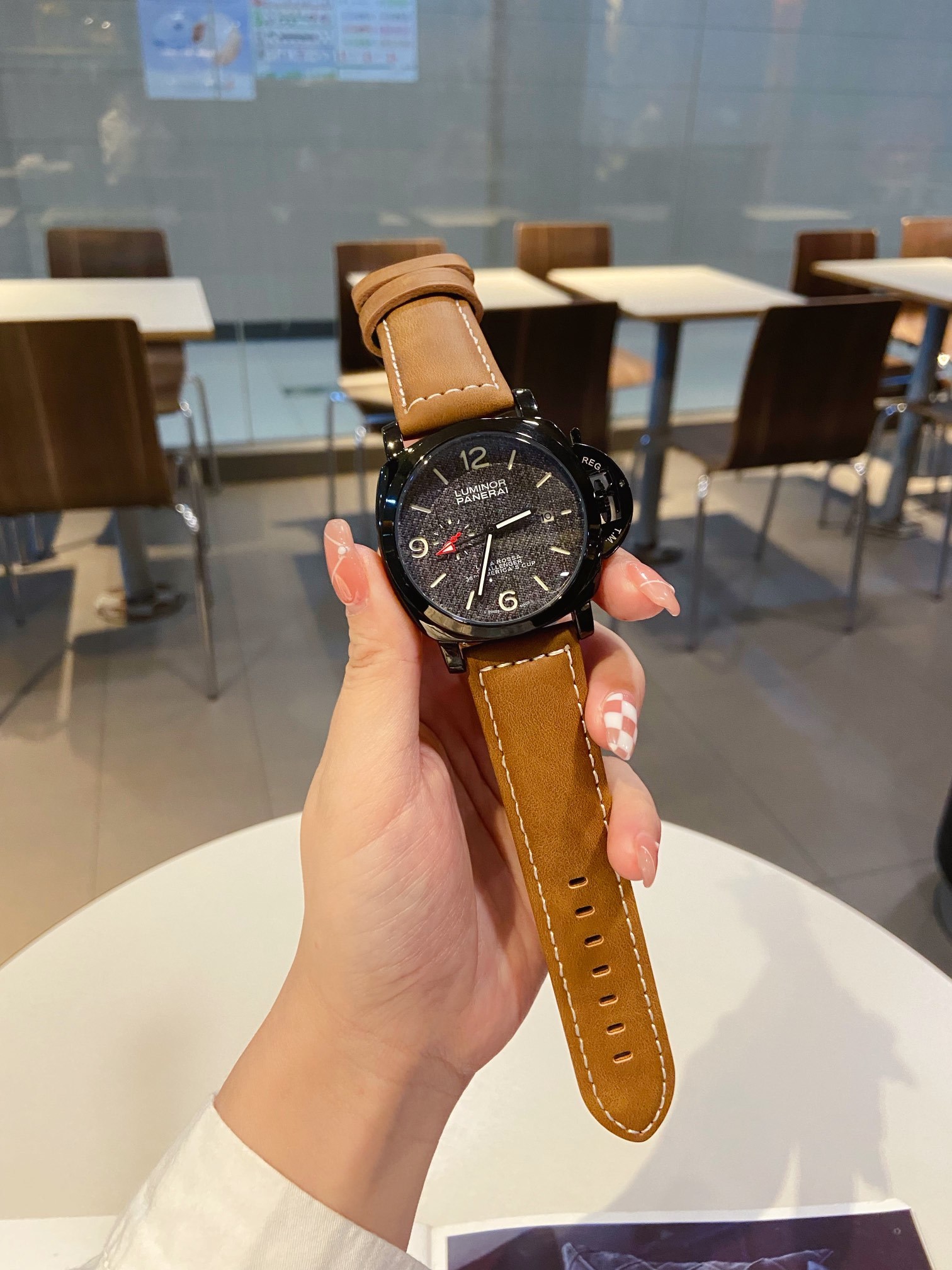 Panerai Luminor Luna Rossa GMT Titanium PAM01036(1:1 replica)