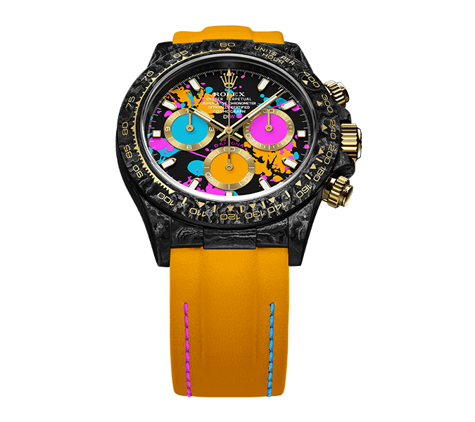 ROLEX Diw Daytona Motley Orange motley orange 40mm oyster black 116503MTO01(1:1 replica)