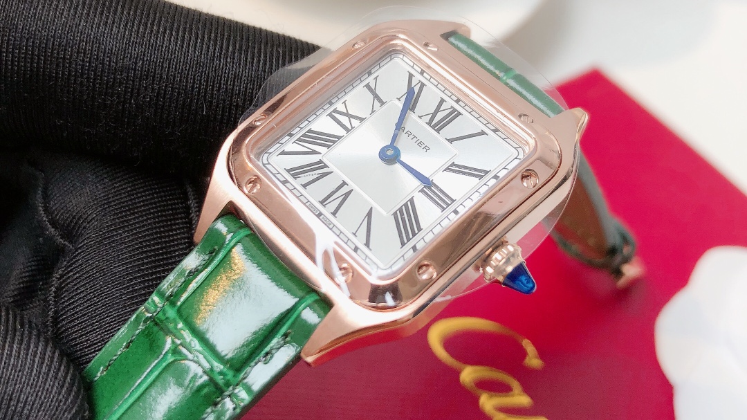 Santos Demoisell - Steel Mini - Green Gold Colour(1:1 replica)