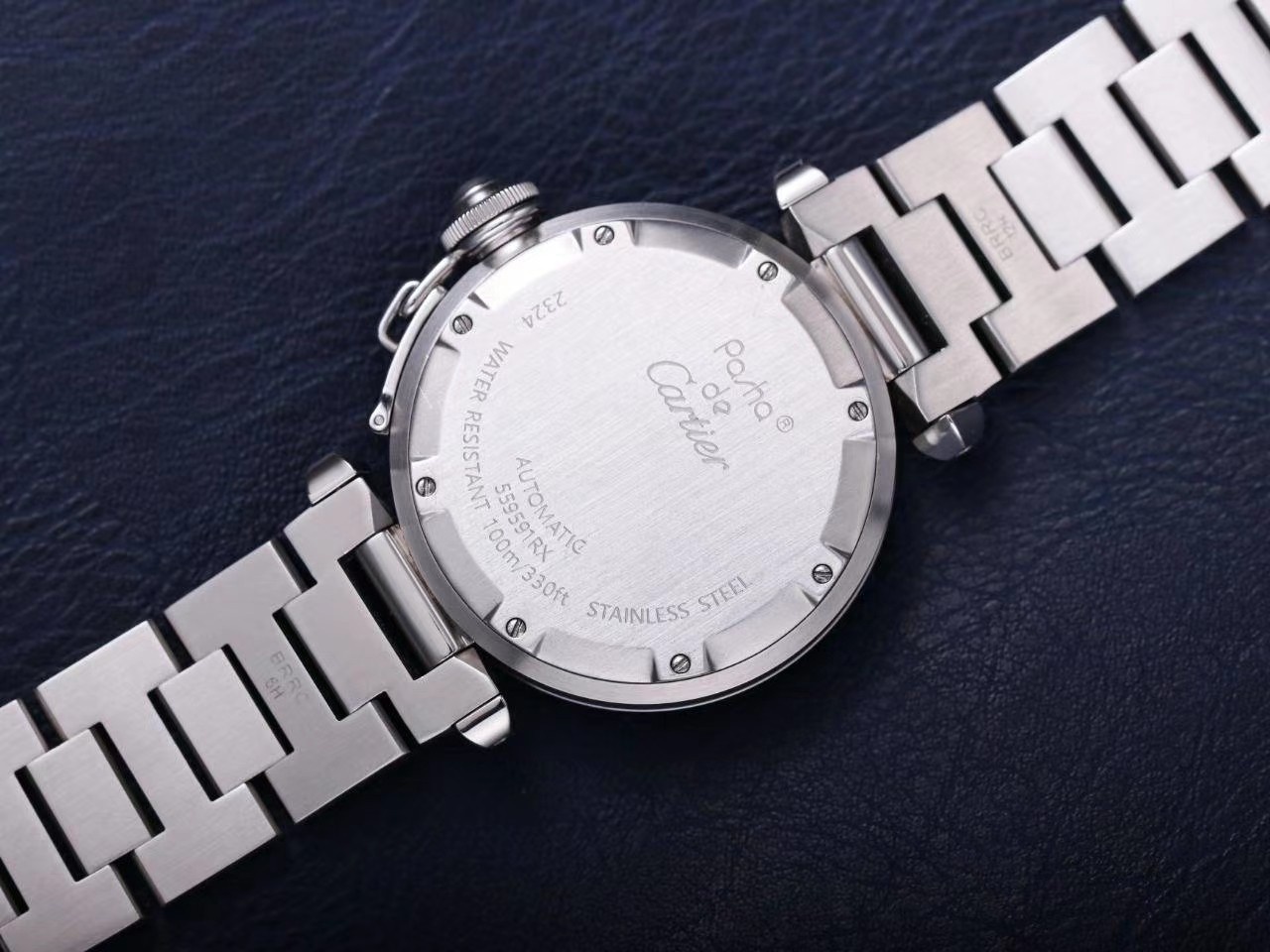 Cartier Pasha W31074M7 Ladies Automatic - Black(1:1 replica)