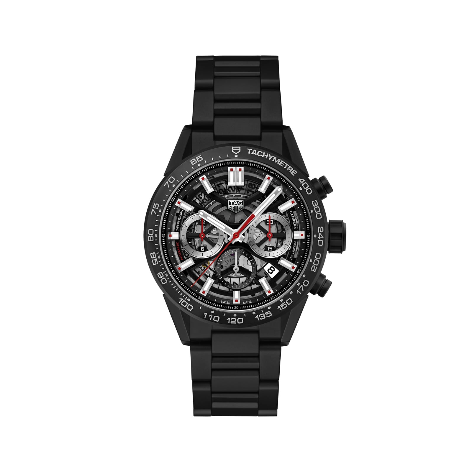 TAG Heuer Replica Watch Carrera Chronograph Automatic 43 mm Steel & Ceramic(1:1 replica)