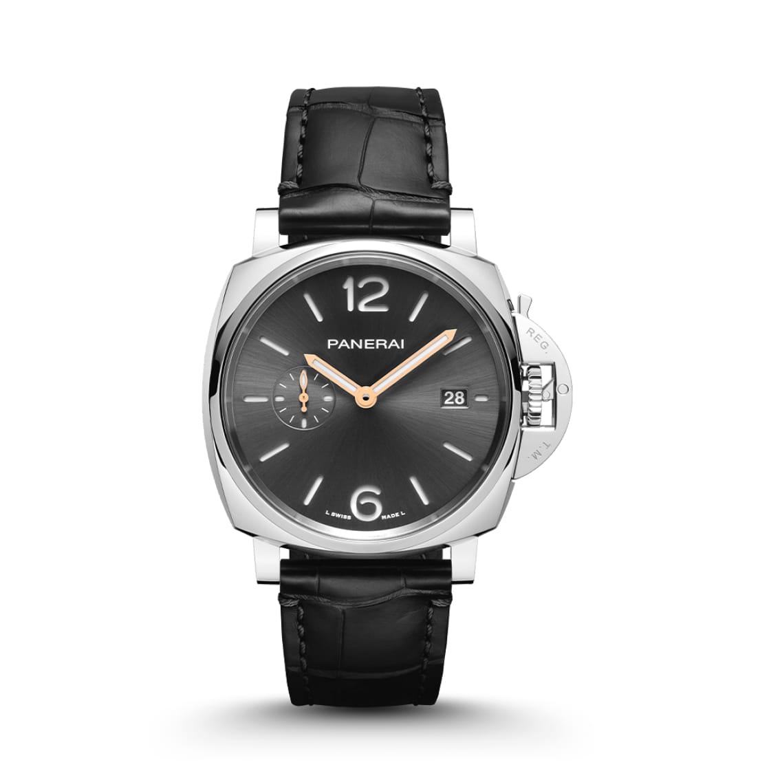 Panerai Replica Watch Luminor Due Steel 42mm Black Dial PAM01250 VSF(1:1 replica)