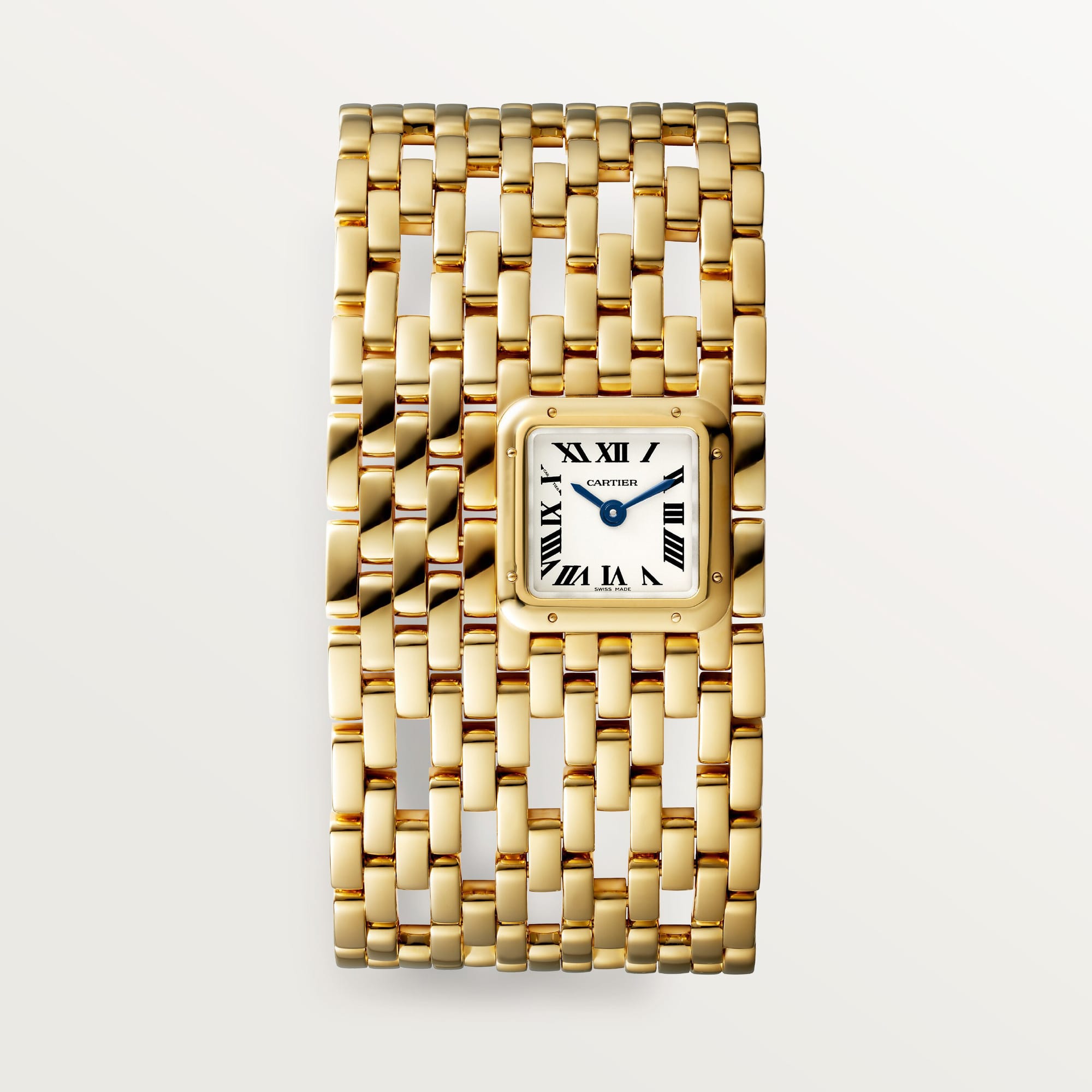 fake cartier watch Panthere de cuff watch quartz movement(1:1 replica)