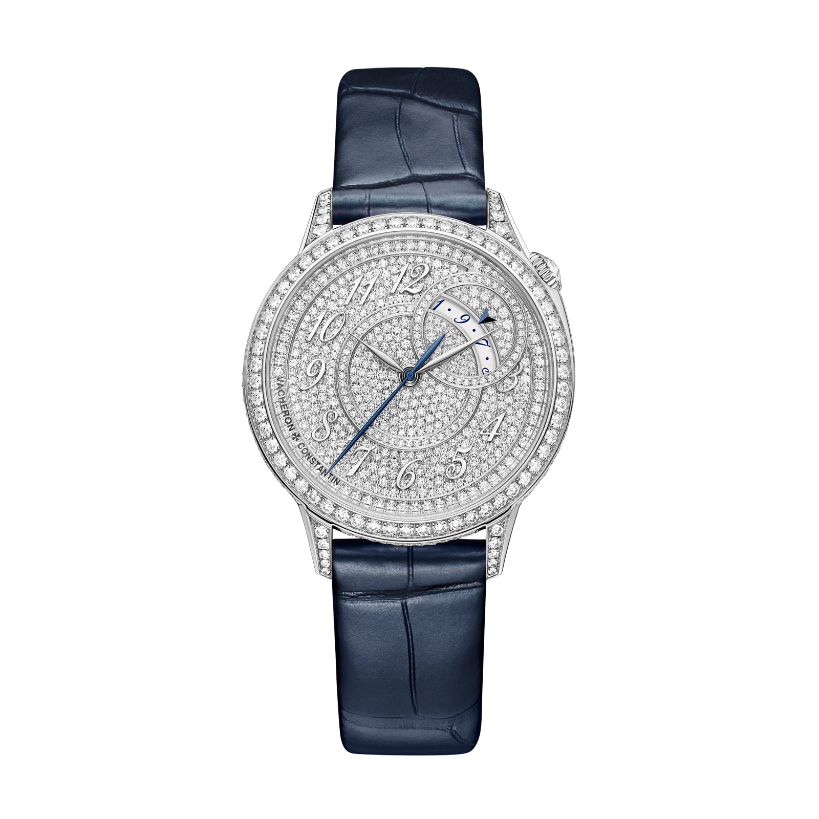 Replica Watches Fake Vacheron Constantin egerie self-winding 35 MM WHITE GOLD(1:1 replica)