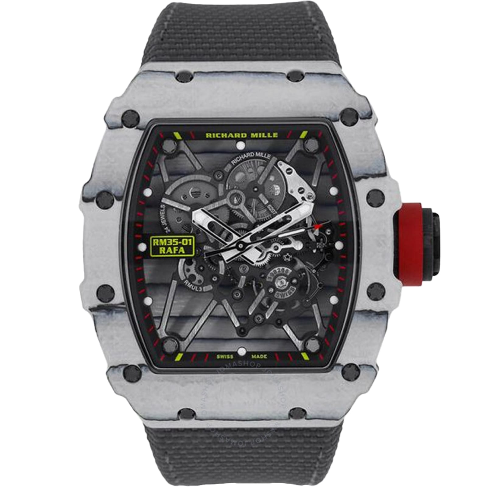 Fake Richard Mille Replica Watch RM 35-01 Rafael Nadal NTPT Carbon Limited Edition(1:1 replica)