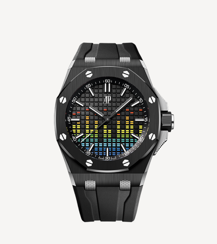 Audemars Piguet Royal Oak Offshore Selfwinding Music Edition Black Ref. 15600CE.OO.A002CA.01(1:1 replica)