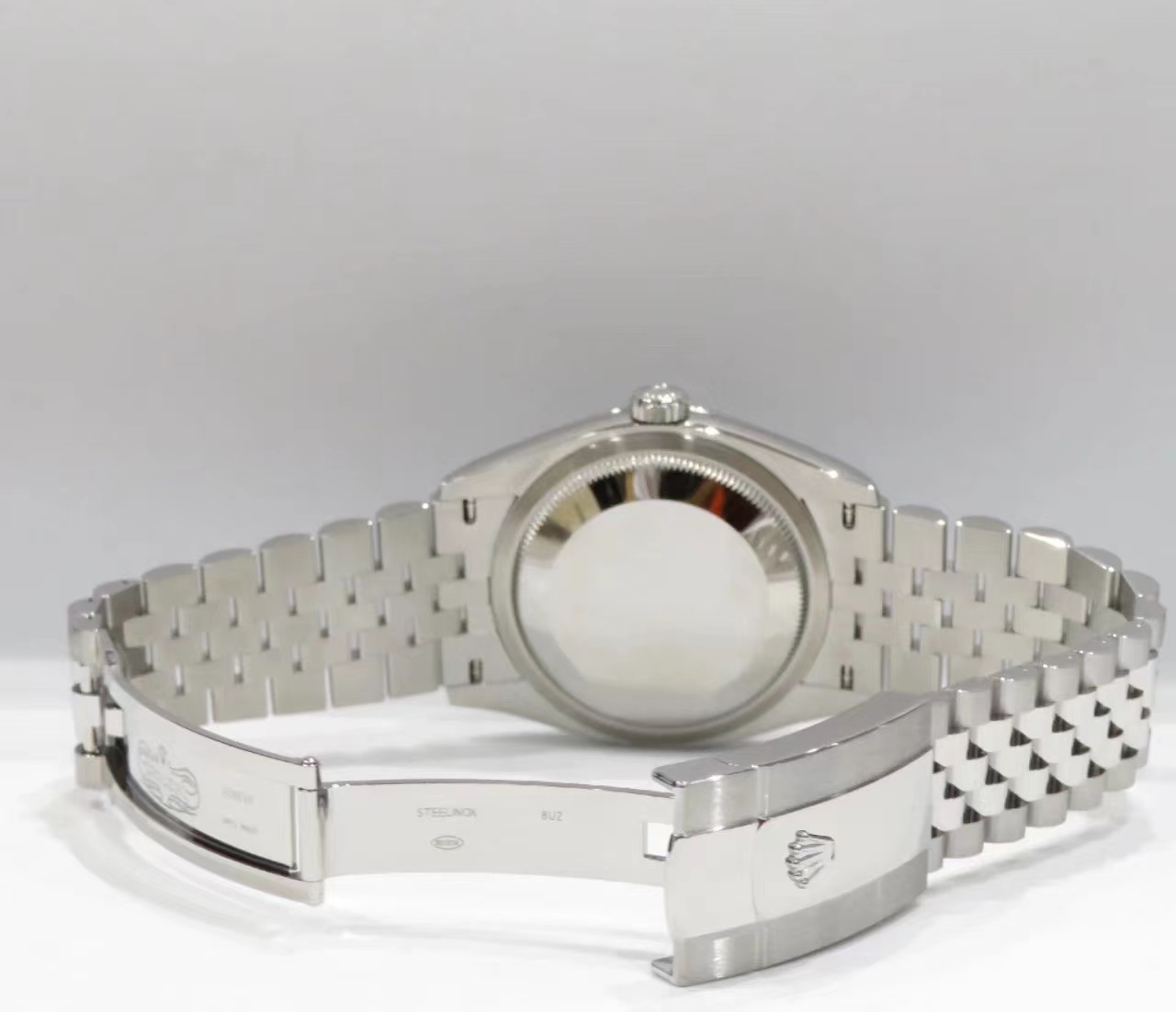 ROLEX Rolex Datejust Water Resistant/Date Ladies Automatic Mechanical Watch Mint Green Dial 36mm Silver Steel Memorial Strap m126200-0023(1:1 replica)