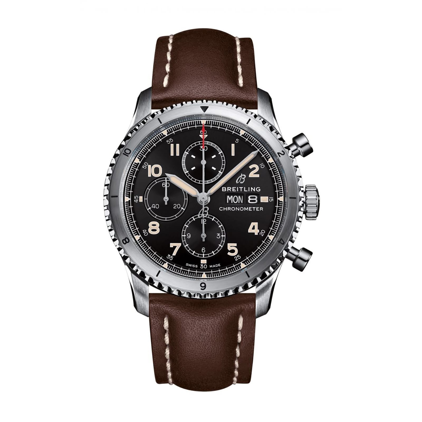 Fake Breitling Replica Watches AVIator 8 Chronograph 43(1:1 replica)
