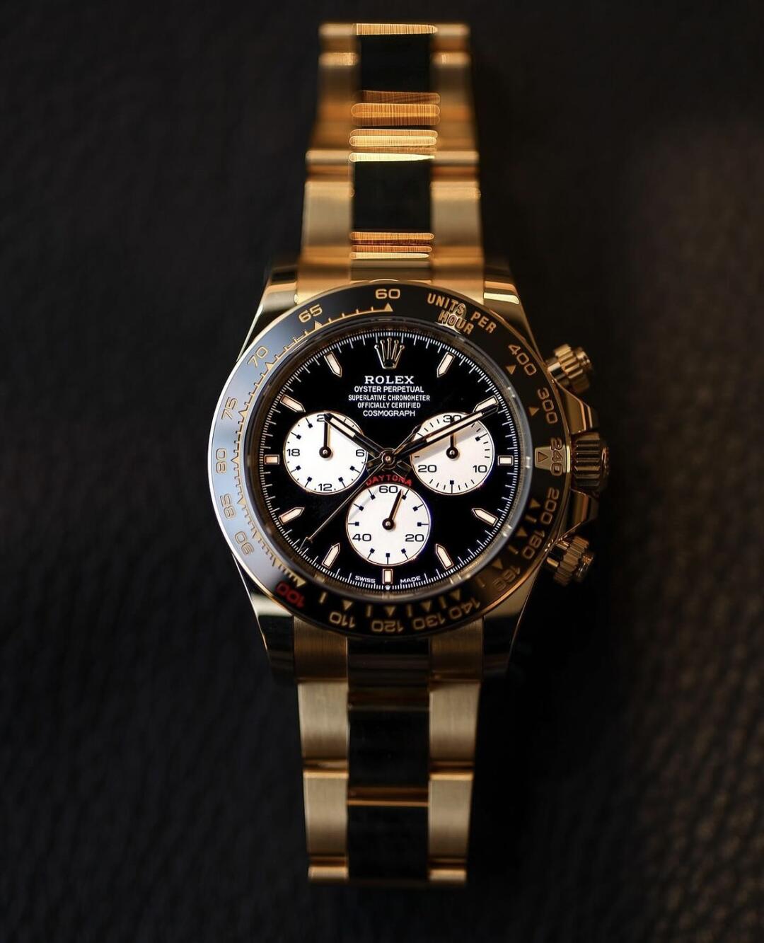 Rolex – Daytona 18K Yellow Gold Le Mans 2024 New(1:1 replica)