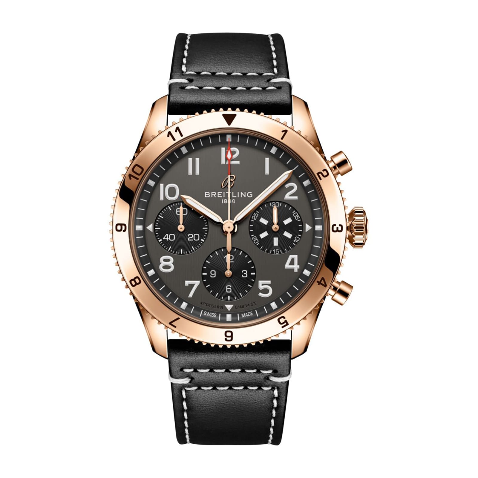 Fake Breitling Replica Watches Classic AVI Chronograph 42 P-51 Mustang(1:1 replica)