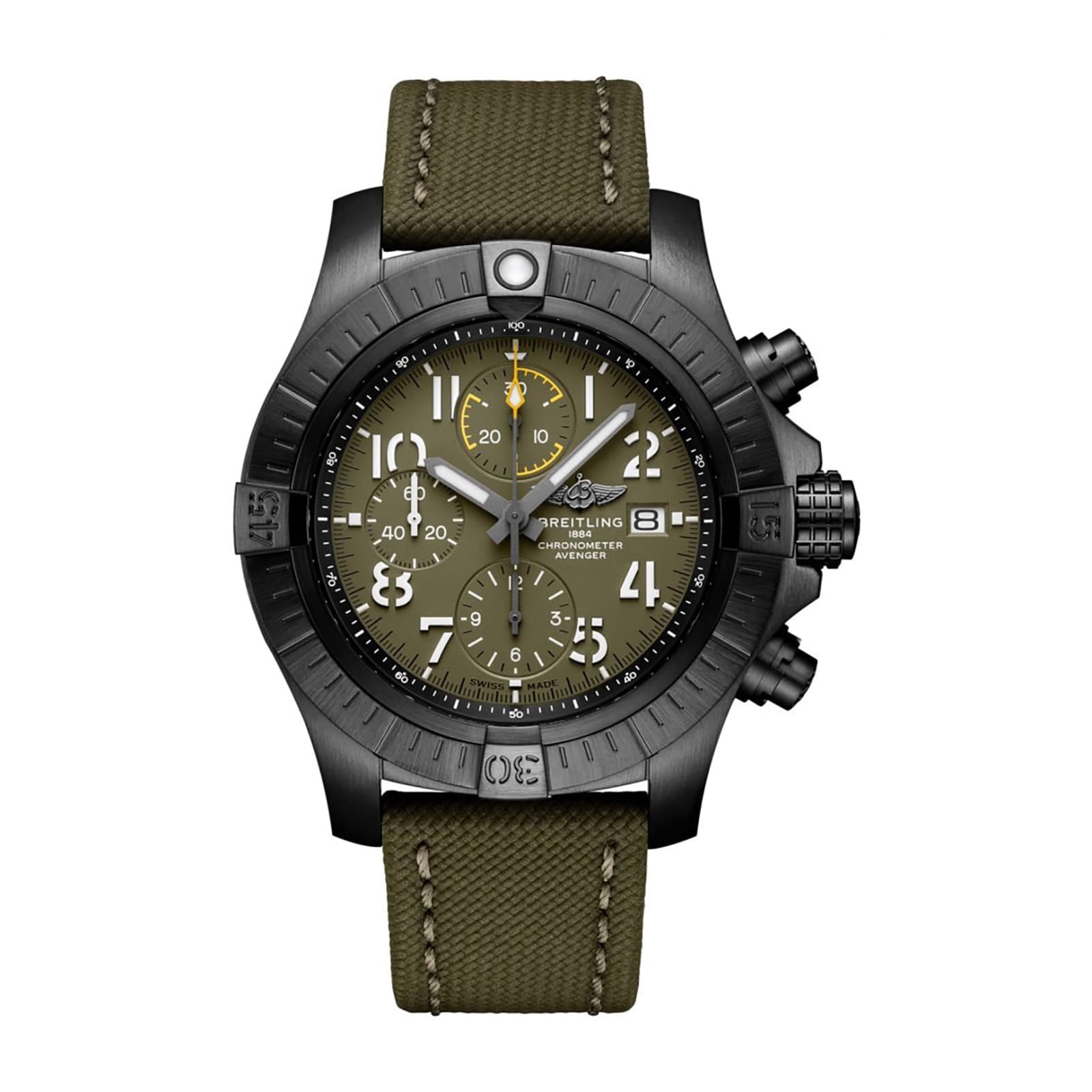 Fake Breitling Replica Watches Avenger Chronograph 45 Night Mission(1:1 replica)