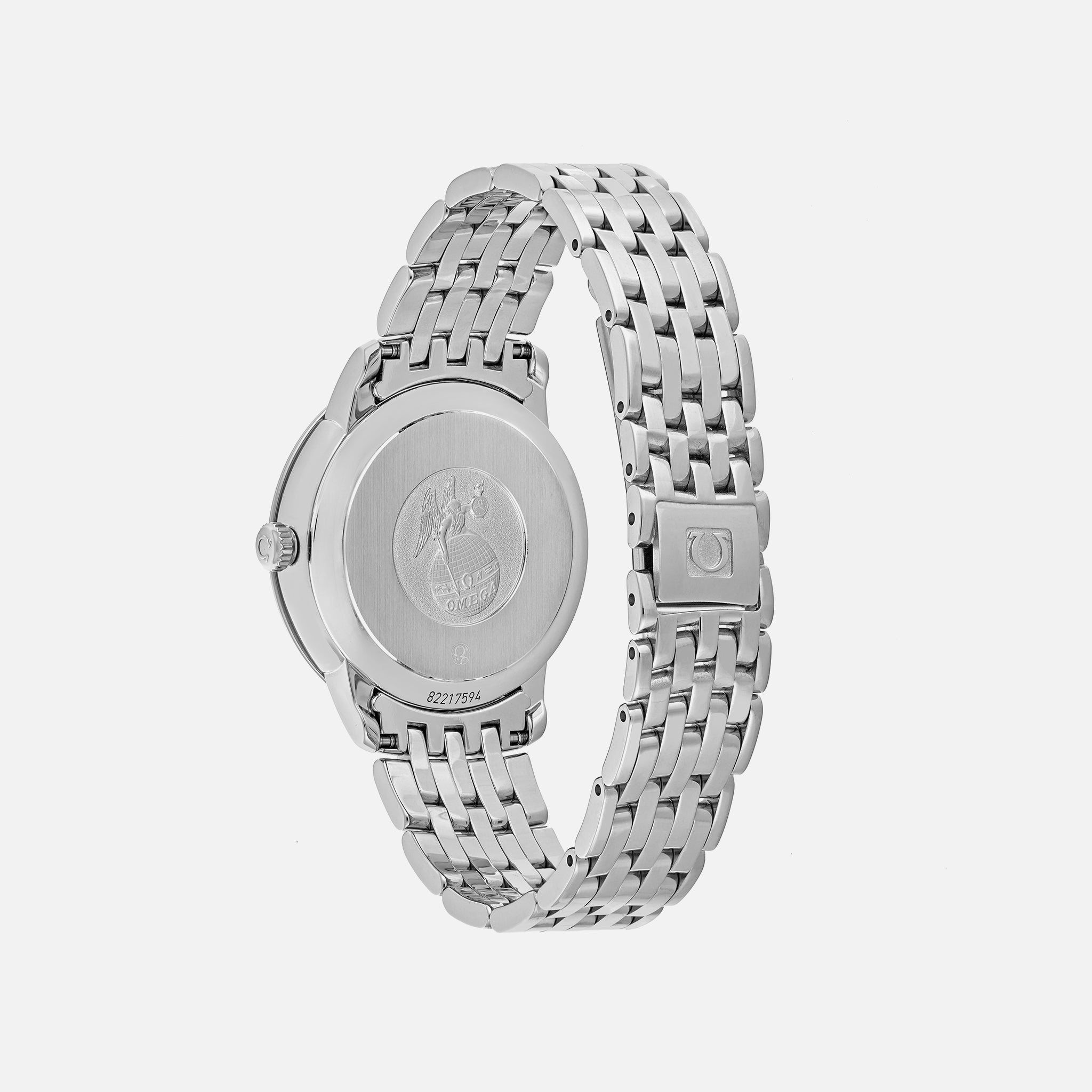 De Ville Prestige Co-Axial 32.7mm Stainless Steel With Diamonds(1:1 replica)