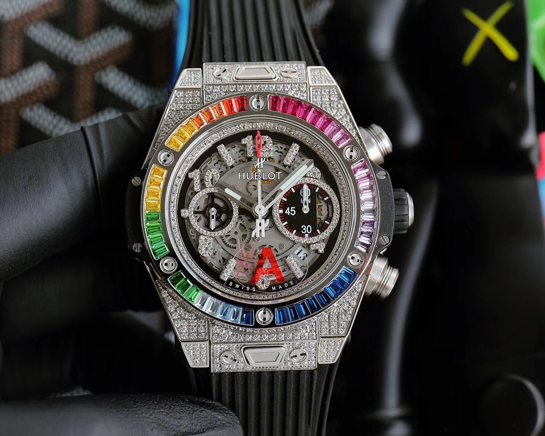 Big Bang Unico Titanium Rainbow 42mm(1:1 replica)