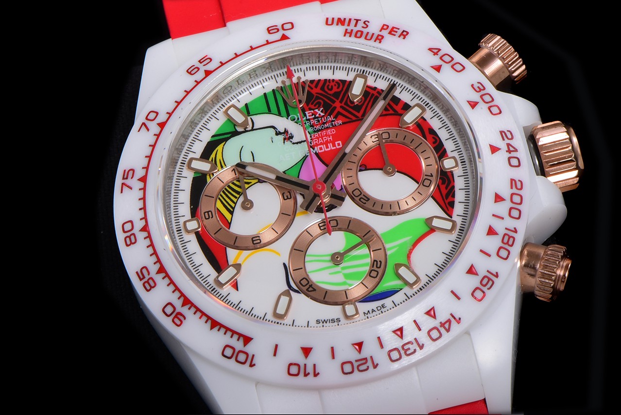 Rolex Daytona Collection - AET x ROLEX x Picasso Crossover - Charles the Great(1:1 replica)