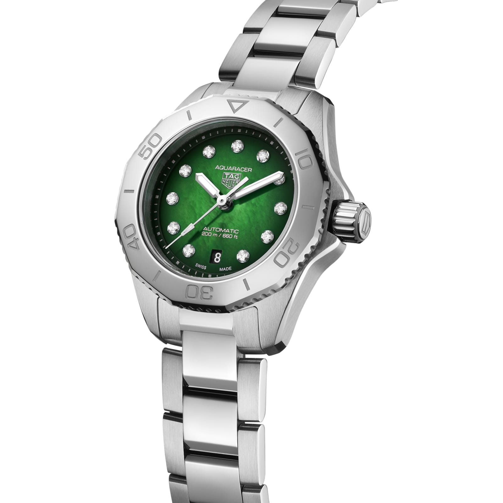 TAG Heuer Replica Watch Aquaracer Professional 200 Date Automatic 30 mm Steel(1:1 replica)