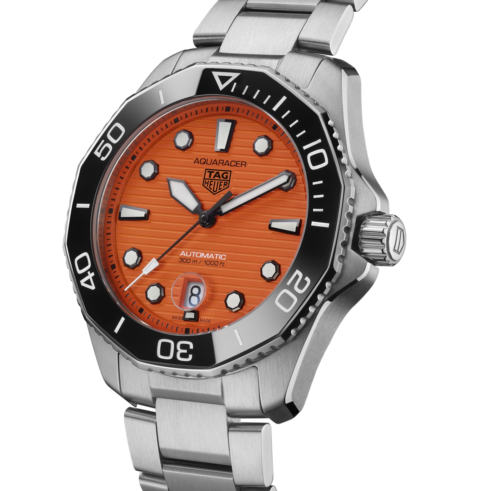 TAG Heuer Replica Watch Aquaracer Professional 300 Orange Diver Automatic 43 mm Steel(1:1 replica)