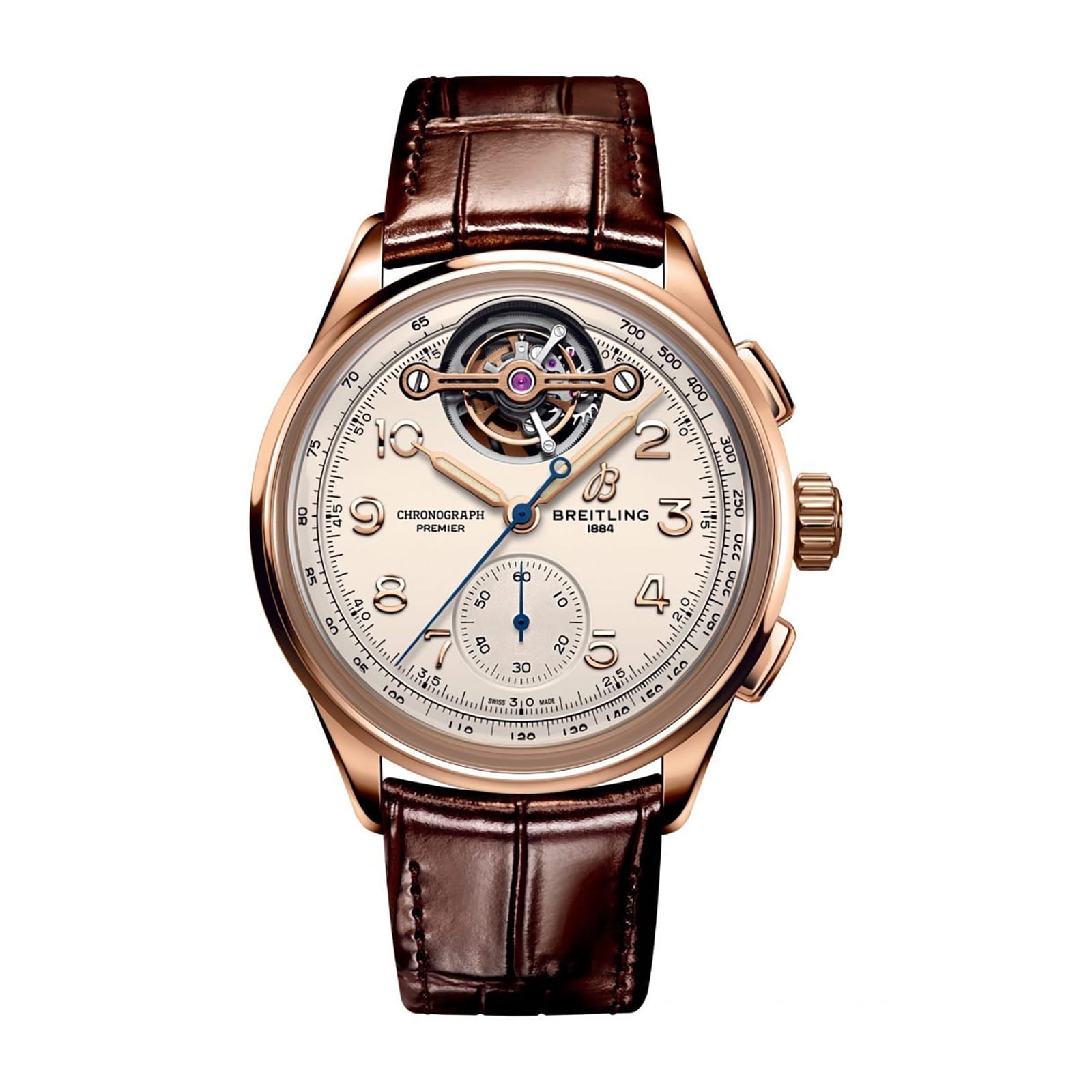 Fake Breitling Replica Watches Premier B21 Chronograph Tourbillon 41 Leon Breitling(1:1 replica)