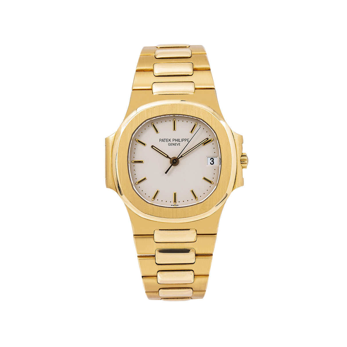 Patek Philippe Nautilus 3800 38MM White Dial With 18K Yellow Gold Bracelet(1:1 replica)