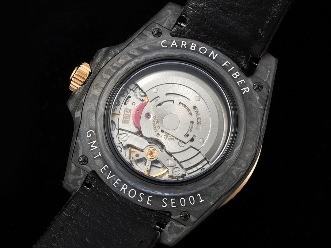 Diw New Rolex Ultra Limited Edition GMT-MASTER II-Carbon Fiber-Black Gold(1:1 replica)