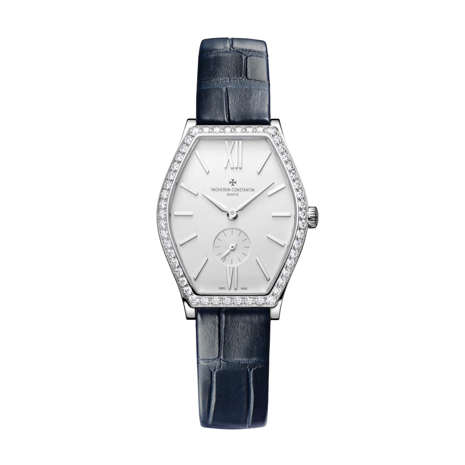 Replica Watches Fake Vacheron Constantin Malte manual-winding 34.4X28.4 MM WHITE GOLD(1:1 replica)