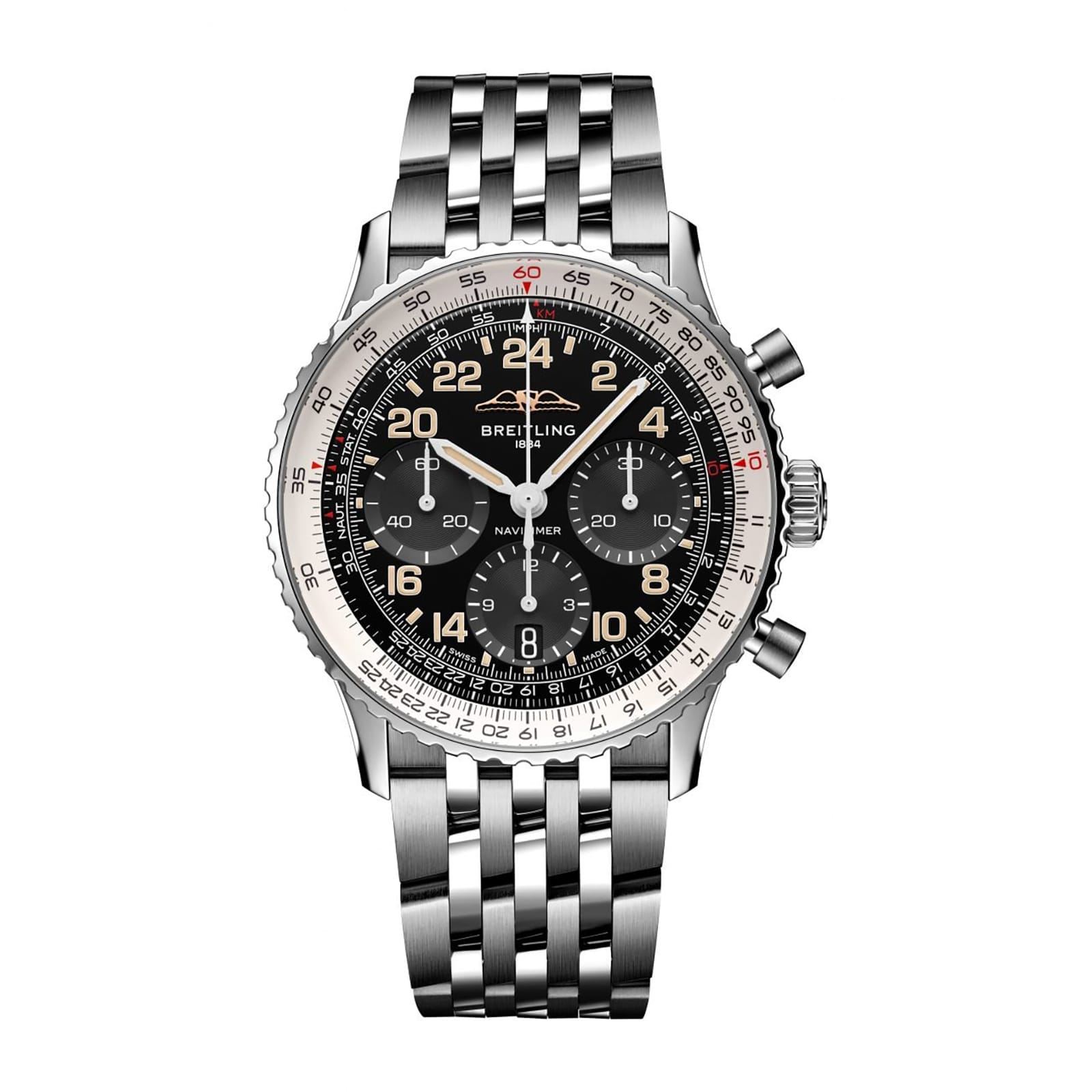 Fake Breitling Replica Watches NAVItimer B02 Chronograph 41 Cosmonaute Limited Edition(1:1 replica)