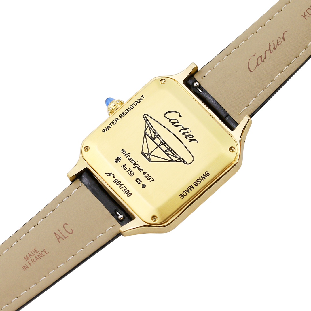 Cartier Santos-DUMONT Women's 44mm Couple's Watch - Gold Colour(1:1 replica)